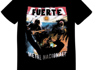 REMERA ALMAFUERTE METAL NACIONAL (UNISEX)