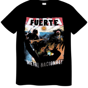 REMERA ALMAFUERTE METAL NACIONAL (UNISEX)