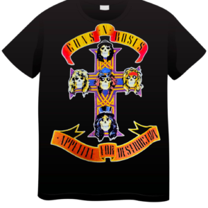 REMERA GUNS N´ ROSES APETETTE FOR DESTRUCTION (UNISEX)