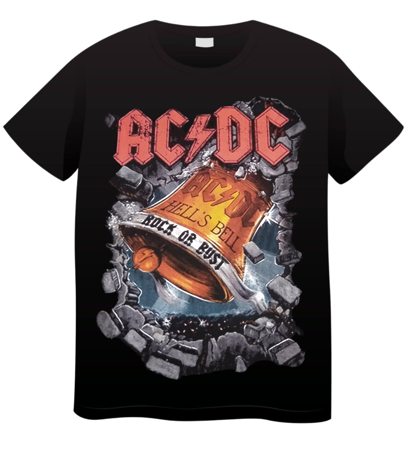 REMERA AC/DC HELLS BELLS (UNISEX)