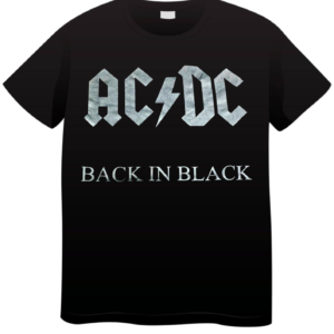 REMERA AC/DC BACK IN BLACK