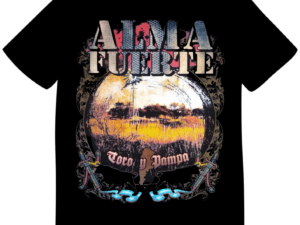 REMERA ALMAFUERTE TORO Y PAMPA (UNISEX)