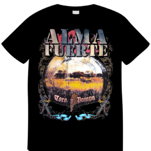 REMERA ALMAFUERTE TORO Y PAMPA (UNISEX)