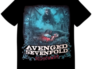 REMERA AVENGED SEVENFOLD NIGHTMARE (UNISEX)