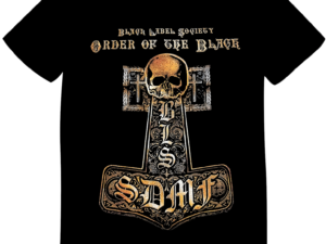 REMERA BLACK LABEL SOCIETY ORDER OF THE BLACK (UNISEX)