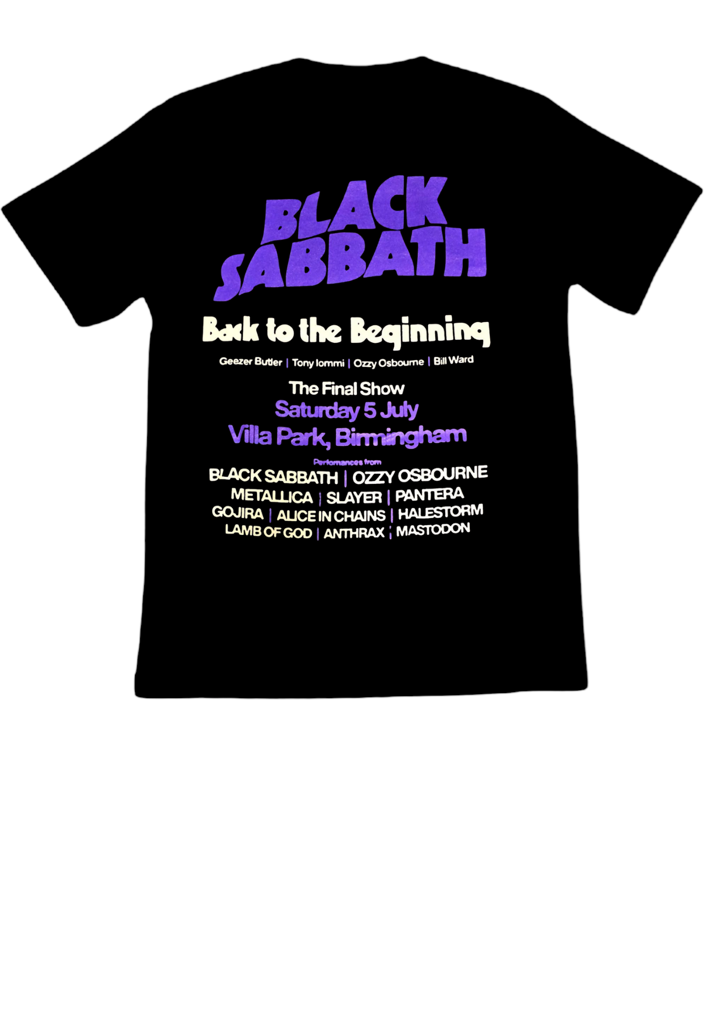 REMERA BLACK SABBATH BACK TO THE BEGINNING (UNISEX) - Image 2