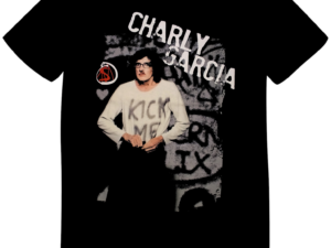 REMERA CHARLY GARCIA CLICS MODERNOS (UNISEX)