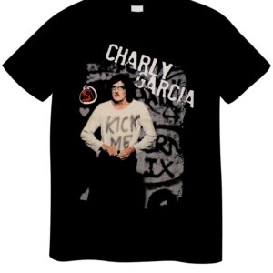 REMERA CHARLY GARCIA CLICS MODERNOS (UNISEX)