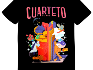 REMERA CUARTETO DE NOS COLORES (UNISEX)
