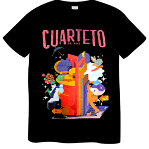 REMERA CUARTETO DE NOS COLORES (UNISEX)