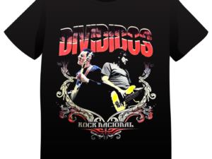 REMERA DIVIDIDOS ROCK NACIONAL (UNISEX)