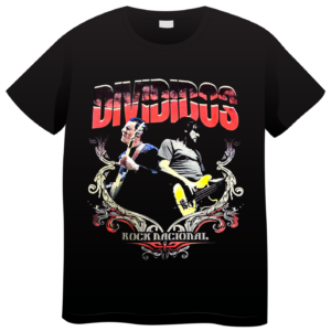 REMERA DIVIDIDOS ROCK NACIONAL (UNISEX)