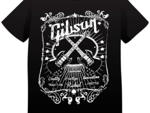 REMERA GUITARRAS GIBSON (UNISEX)