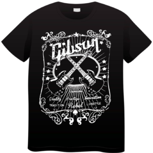 REMERA GUITARRAS GIBSON (UNISEX)