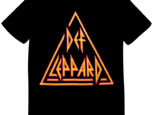 REMERA DEF LEPPARD LOGO (UNISEX)