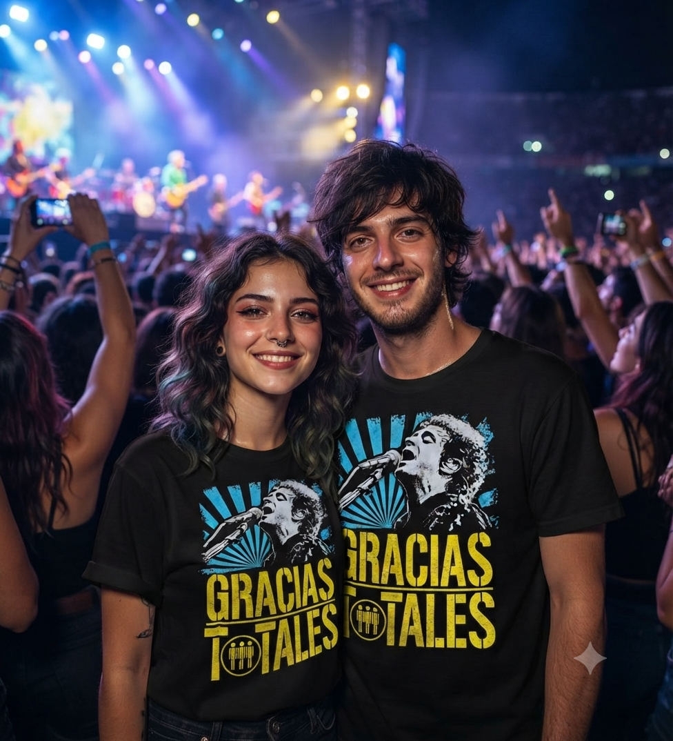 REMERA SODA STEREO GRACIAS TOTALES (UNISEX) - Image 3