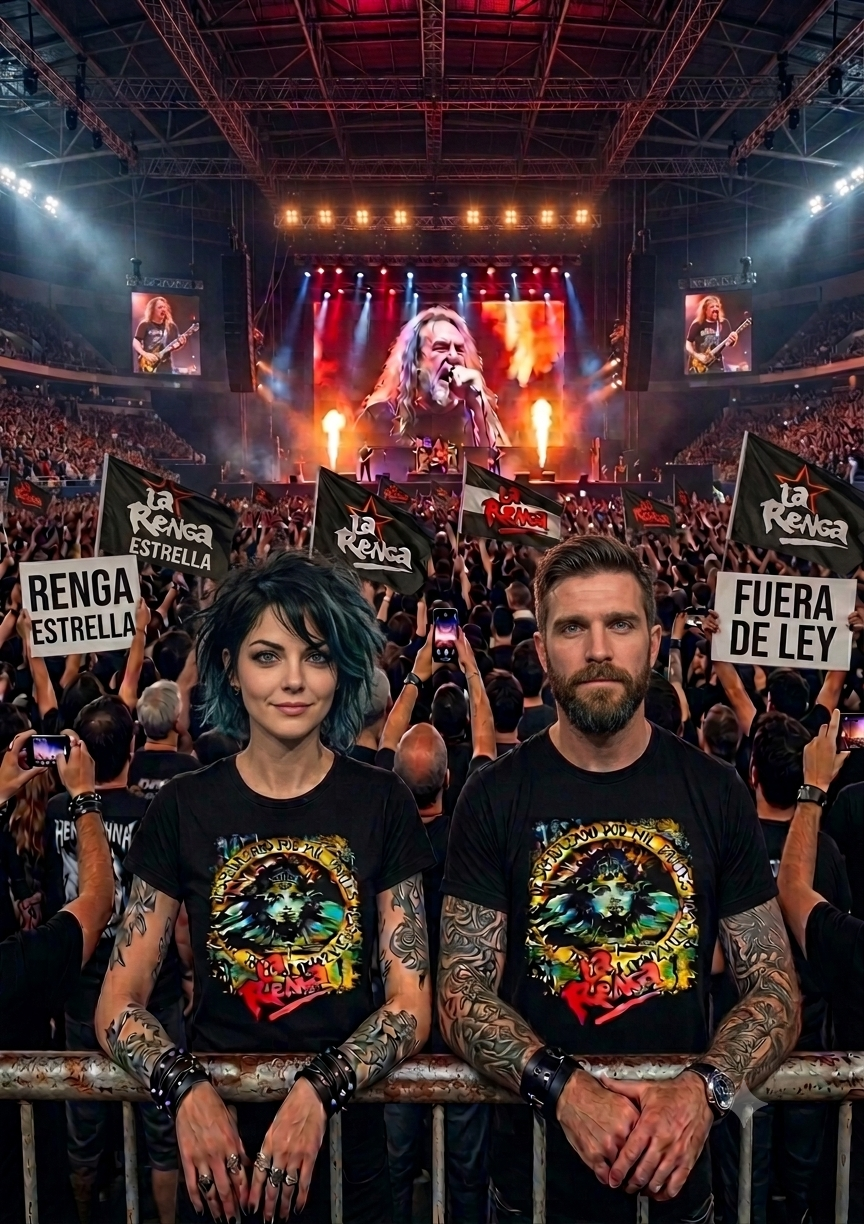 REMERA LA RENGA DESPEDAZADO POR MIL PARTES (UNISEX) - Image 3