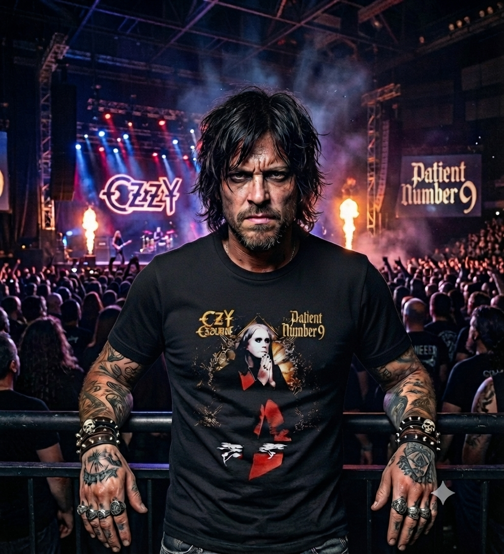 REMERA OZZY OZBOURNE PATIENT NUMBER 9 (UNISEX) - Image 3