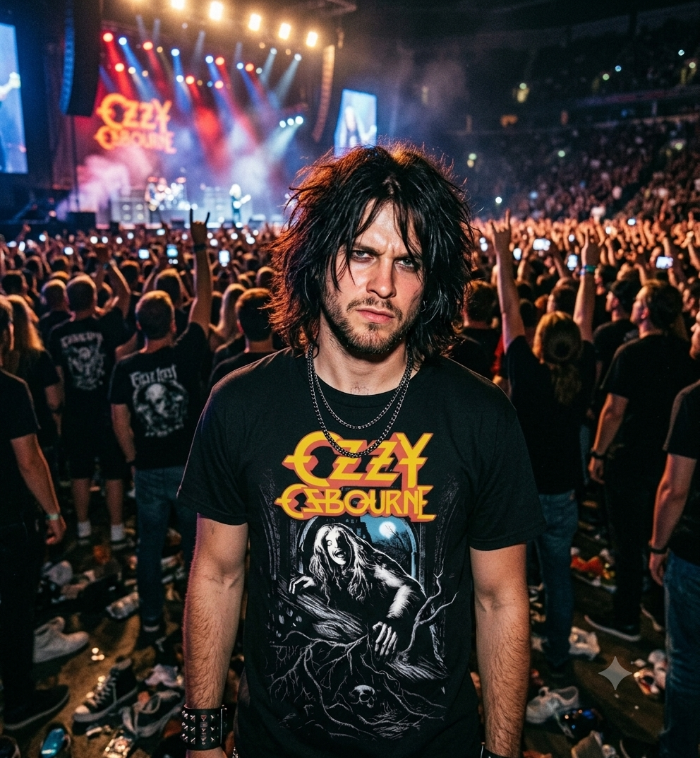REMERA OZZY OZBOURNE BARK AT THE MOON (UNISEX) - Image 3