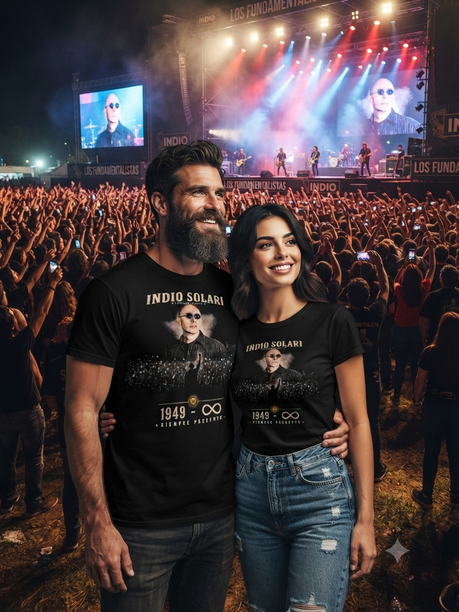 REMERA INDIO SOLARI GRACIAS LEYENDA ETERNA (UNISEX) - Image 3