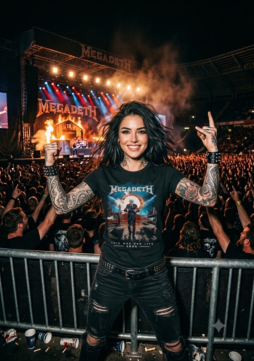REMERA MEGADETH THIS WAS OUR LIFE (UNISEX) - Image 4