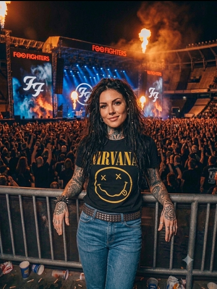 REMERA NIRVANA SMILE (UNISEX) - Image 4