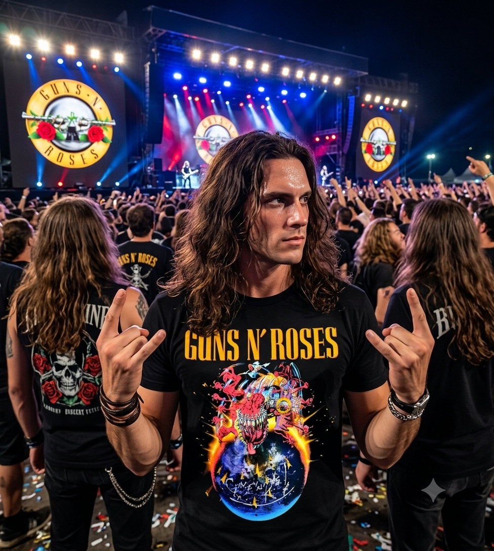 REMERA GUNS N´ ROSES WORLD TOUR (UNISEX) - Image 3