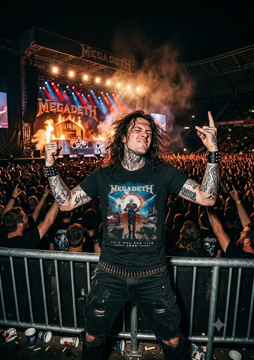 REMERA MEGADETH THIS WAS OUR LIFE (UNISEX) - Image 3