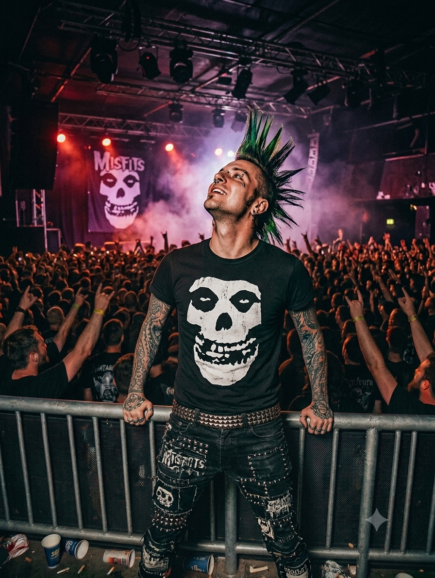 REMERA MISFITS CALAVERA (UNISEX) - Image 3