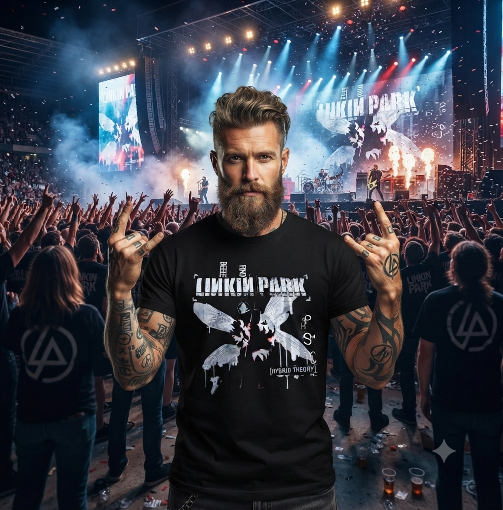 REMERA LINKIN PARK HYBRID THEORY (UNISEX) - Image 3