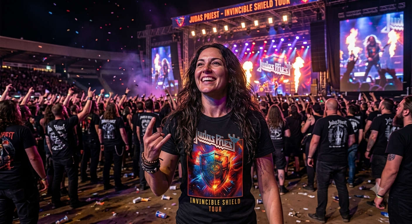 REMERA JUDAS PRIEST INVINSIBLE SHIELDS (UNISEX) - Image 4