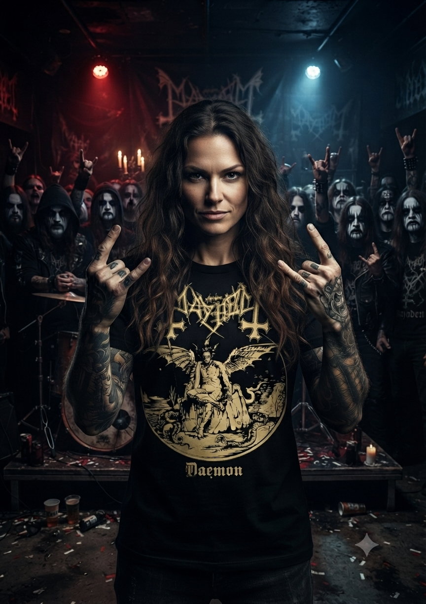REMERA MAYHEM DAEMON (UNISEX) - Image 4