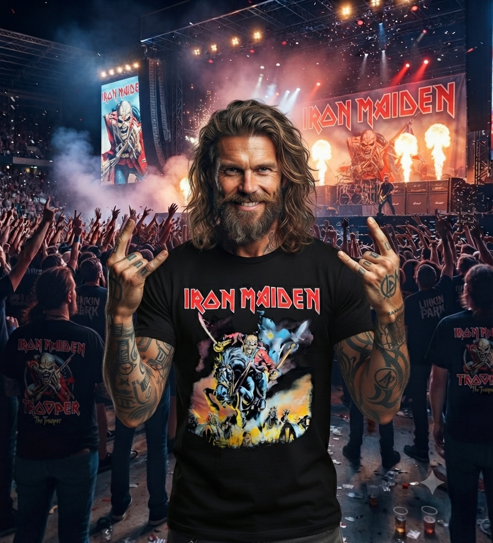REMERA IRON MAIDEN THE TROOPER (UNISEX) - Image 3