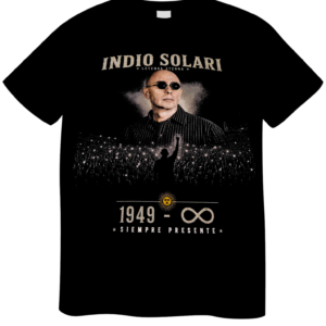 REMERA INDIO SOLARI GRACIAS LEYENDA ETERNA (UNISEX)