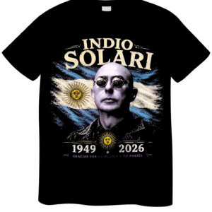REMERA INDIO SOLARI SIEMPRE PRESENTE (UNISEX)