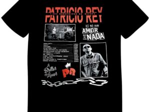 REMERA LOS REDONDOS SI NO HAY AMOR, QUE NO HAYA NADA (UNISEX)