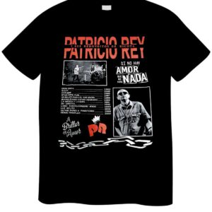 REMERA LOS REDONDOS SI NO HAY AMOR, QUE NO HAYA NADA (UNISEX)