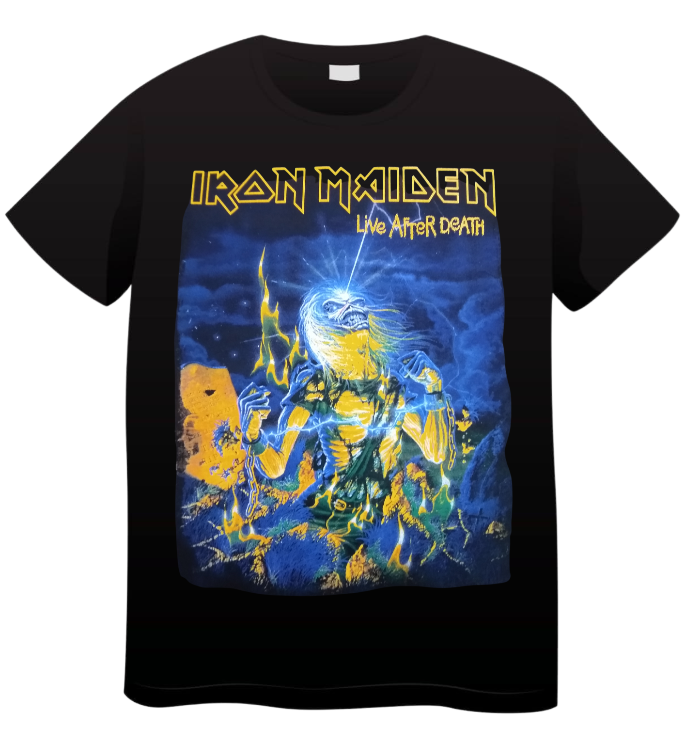 REMERA IRON MAIDEN LIVE AFTER DEATH (UNISEX)