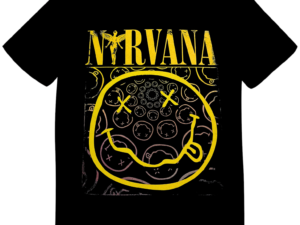 REMERA NIRVANA SMILE (UNISEX)