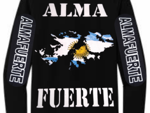 REMERA MANGA LARGA ALMAFUERTE MALVINAS (UNISEX)