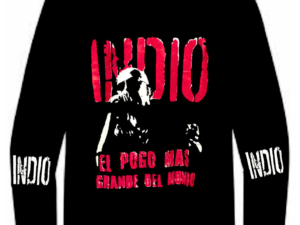 REMERA MANGA LARGA INDIO SOLARI EL POGO MAS GRANDE (UNISEX)