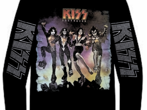REMERA MANGA LARGA KISS DESTROYER (UNISEX)