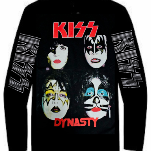 REMERA MANGA LARGA KISS DINASTY (UNISEX)