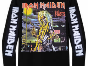 REMERA MANGA LARGA IRON MAIDEN KILLERS (UNISEX)