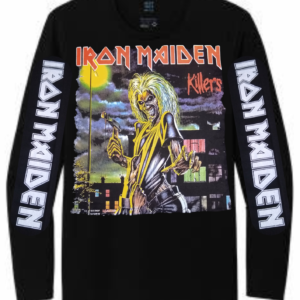 REMERA MANGA LARGA IRON MAIDEN KILLERS (UNISEX)