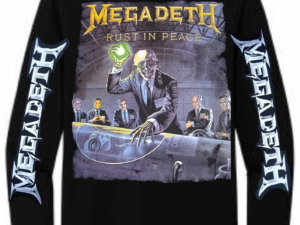 REMERA MANGA LARGA MEGADETH RUST IN PEACE (UNISEX)