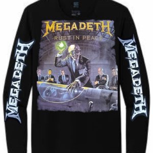 REMERA MANGA LARGA MEGADETH RUST IN PEACE (UNISEX)