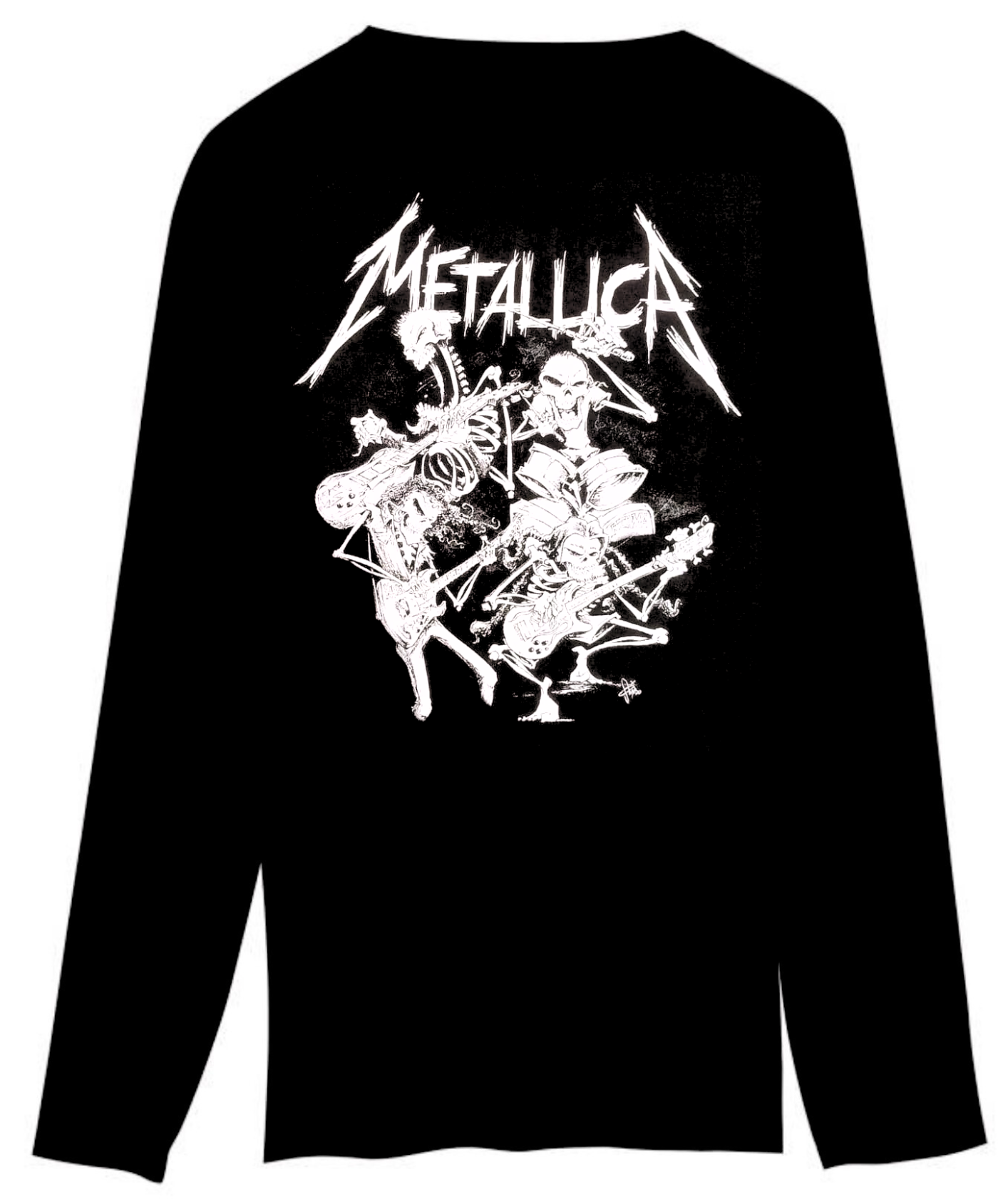 REMERA MANGA LARGA METALLICA RIDE THE LIGHTNING (UNISEX) - Image 2