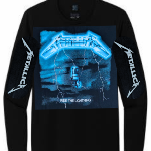 REMERA MANGA LARGA METALLICA RIDE THE LIGHTNING (UNISEX)