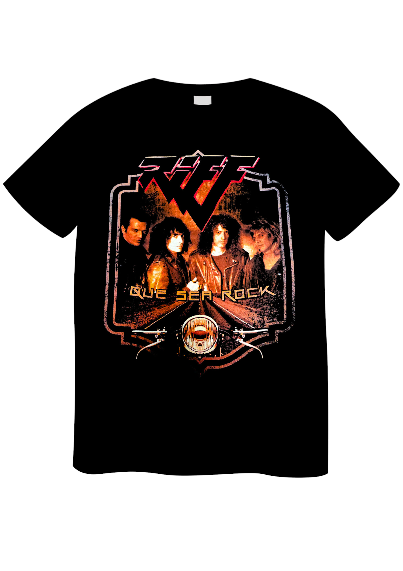 REMERA RIFF QUE SEA ROCK GRUPAL (UNISEX)
